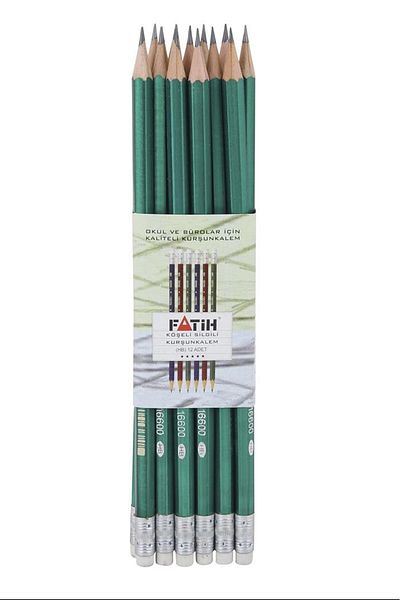 Fatih 144 Pencils - with Corner and Eraser