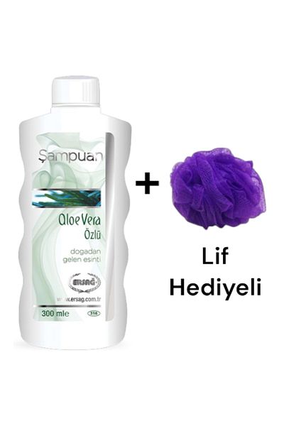 Ersağ Shampoo with Aloe Vera Extract 300 ml - Fiber Gift