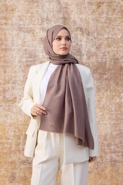 İpekhan Σάλι Fendi Pattern Cotton Jacquard Dusty Rose 8009-01