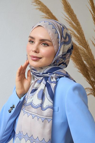 İpekhan Μαλακό σάλι Navy Blue Summer Sparkle Collection - 3045-04