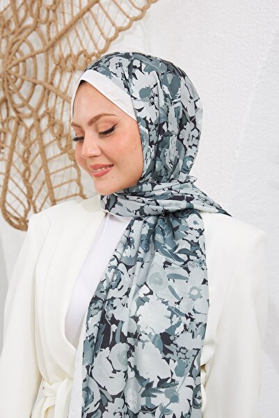 İpekhan Nature Color Rose Soft Shawl White 3032-10