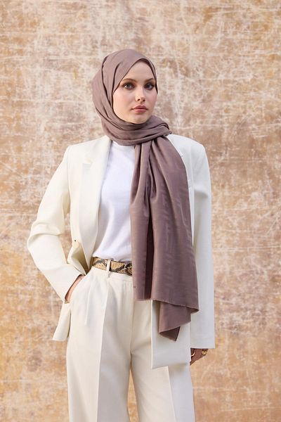 İpekhan Σάλι Fendi Pattern Cotton Jacquard Dusty Rose 8009-01