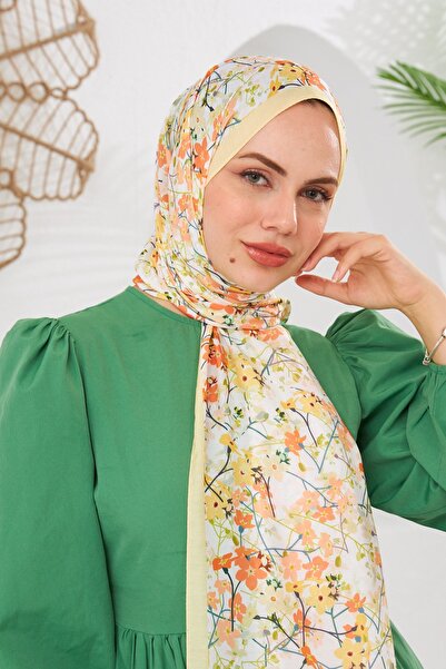 İpekhan Nature Papatya Soft Shawl Cream Κίτρινο 3030-10