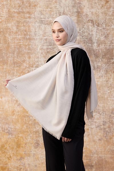 İpekhan Fendi Pattern Βαμβακερό Ζακάρ Σάλι Απαλό Ροζ 8009-22