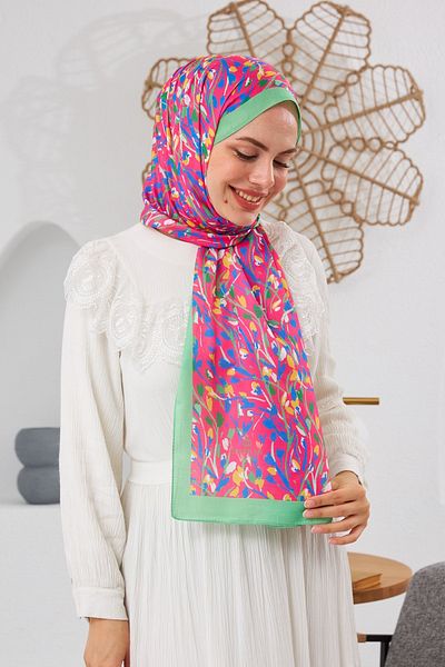 İpekhan Nature Cosy Line Μαλακό Σάλι Ανοιχτό Πράσινο 3035-16