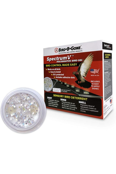 Bird B Gone جهاز طرد الطيور الهولوغرافي SpectrumV، 12 طبقًا