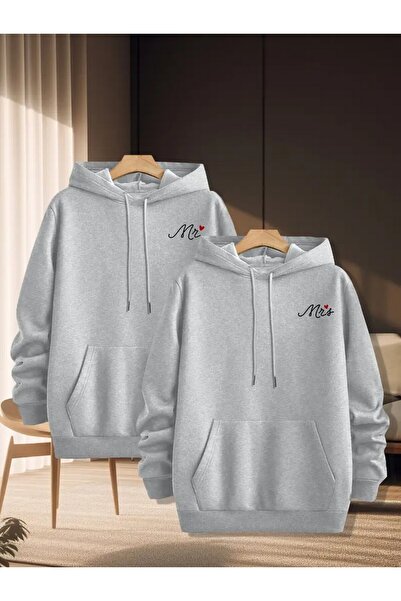 Tarzsokak Siyah Kapşonlu Sweatshirt Çift Sevgili Kombinleri Couple Clothing