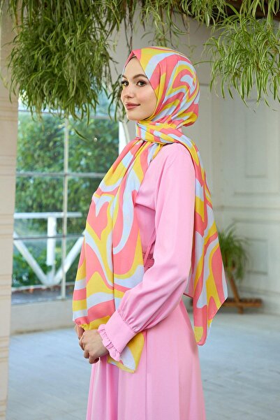 İpekhan Συλλογή Soft Throw Blanket - Ροζ και πορτοκαλί καλοκαιρινή λάμψη 3044-11