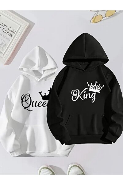 Tarzsokak Hanorac alb cu glugă Combinații de îmbrăcăminte pentru cupluri Îmbr...