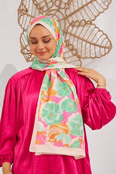 İpekhan Nature Easy Tullipa Soft Shawl Moss Green 3033-09