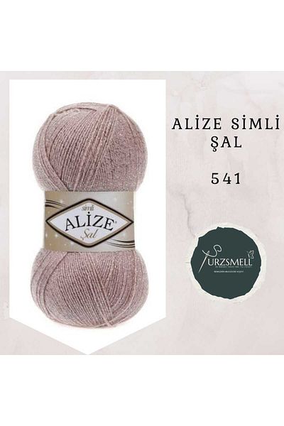 Alize Shawl Glitter Hand Knitting Thread (Single) 100 Gr460 MtClassic Knitting Thread, Cardigan, Booties, Sweater, Vest Knitting Thread