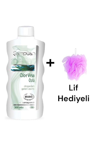 Ersağ Shampoo with Aloe Vera Extract 300 ml - Fiber Gift