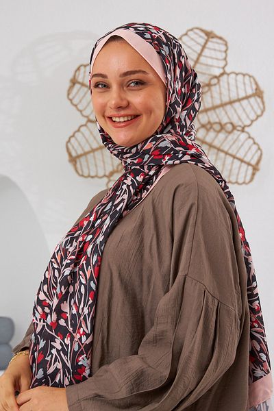 İpekhan Nature Cozy Line Soft Shawl Powder Pink 3035-17