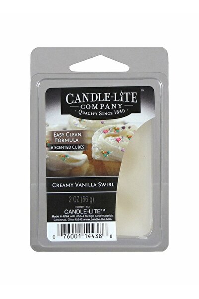 Candle-Lite مكعبات شمع معطرة بنكهة الفانيليا الكريمية اليومية، عبوة من 6 قطع ...
