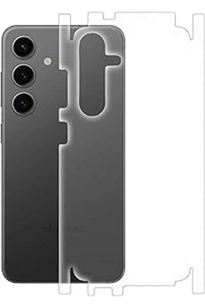 Ecr Mobile Samsung Galaxy S24 Plus ile Uyumlu MAT TPU Arka Kaplama 360
