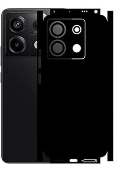 Ecr Mobile Redmi Note 13 Pro 5G ile Uyumlu Mat Siyah Arka Kaplama
