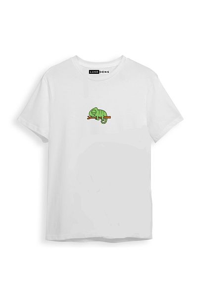 Pisa Art - Унисекс тениска с овърсайз принт Lazy Frog за нов сезон