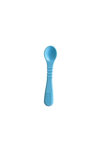 Vivaverse Silicone Feeding Spoon with Blue Teether Feature