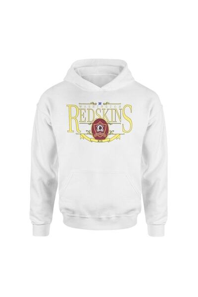 Pisa Art Washington Redskins Retro White Hoodie