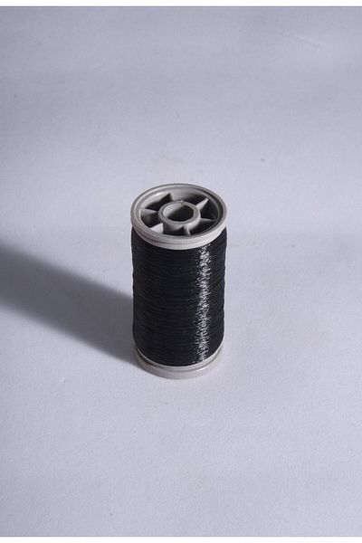 Eskişehir hobi sanat 200 μέτρα Μαύρο Χρώμα Ghost Rope 0,10 mm Σχοινί