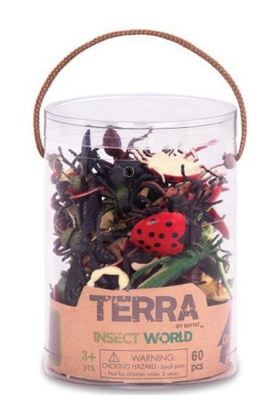 Terra By Battat مجموعة تيرا توب أوف إنسكت وورلد من 60 قطعة