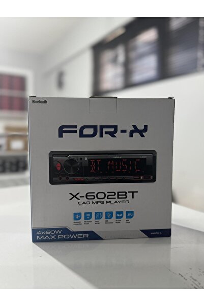 For-X X-602BT OTO TEYP 2025 YENİ MODEL