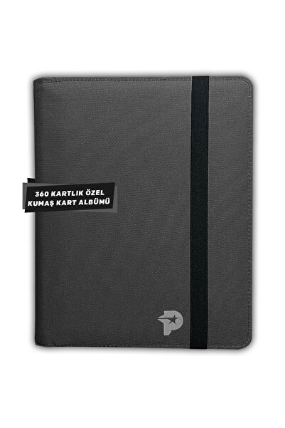 Pokscard 360 Card Holder Gray Kumash Card Album - Pokemon, Football Player, P...