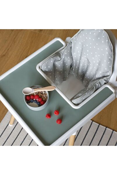 Parlaware Silikon Bebek Mama Sandalyesi Dökülme Önleyici Mat (Antilop Modele ...