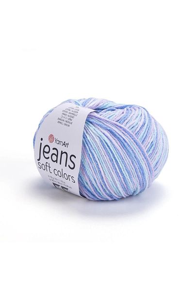 Yarnart JEANS SOFT COLORS - EBRULİ FĂRĂ DE tricotat manual EBRULI-6209