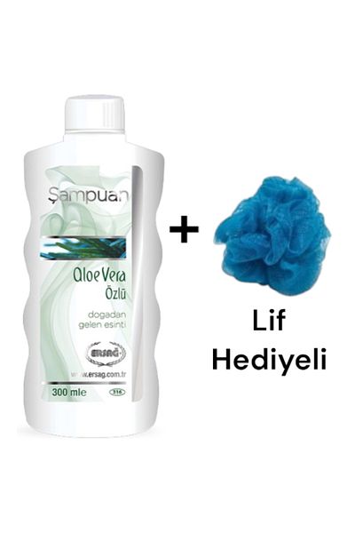 Ersağ Shampoo with Aloe Vera Extract 300 ml - Fiber Gift