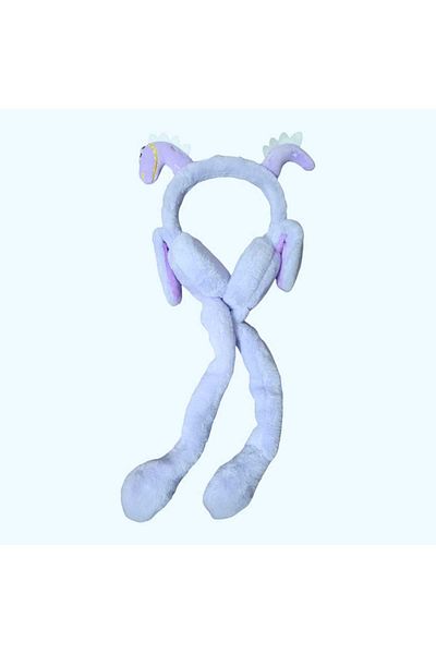 Aware Time Children's Plush Figured Movable Ear Movable Sound Winter Earmuff