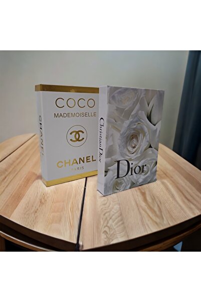 NariHome Dekoratif kitap kutusu 2 li set