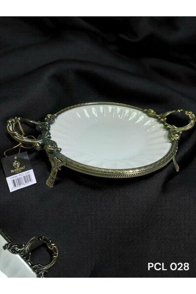 ROY KING Elegance Στρογγυλό Πιάτο Παρουσίασης Antique 36 cm PCL 028