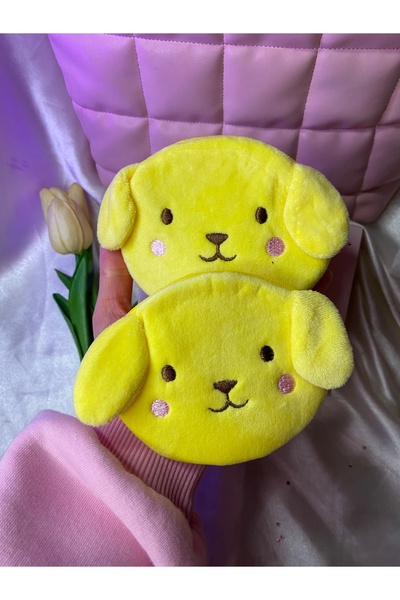 SANRIO 1 ADET Sanrıo karakterli pompompurin peluş cüzdan anahtarlık hediyelik...