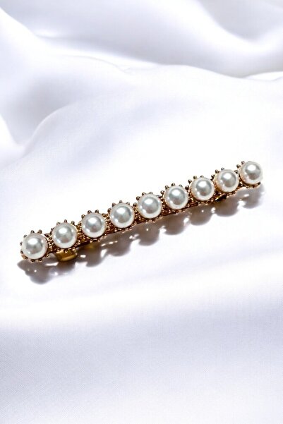 PETEK AKSESUAR Pearl Automatic Clips Hair Cip