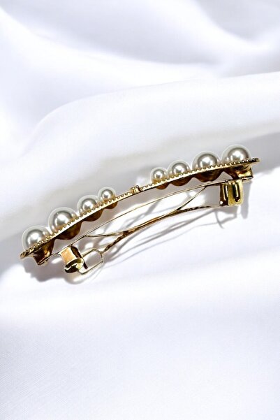 PETEK AKSESUAR Pearl Automatic Clips Hair Cip