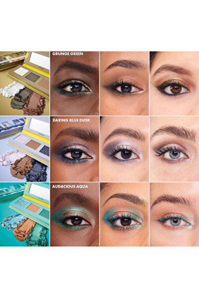 SEPHORA Mini Mix Palette Mini Yoğun Pigmentli Göz Farı Paleti Daring Blue Dusk Aslbeauty