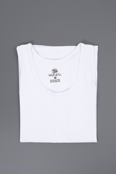 MAN&TO Lycra under Shirt - Tank Top, Invisible Design