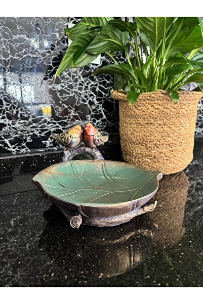 MGS COLLECTION Dekoratif Dalda Kuş Biblo Dk Takım