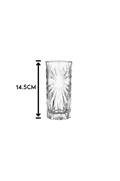 RCR Italian Crystal Water Glasses Set of 6 Capacity 360 ml