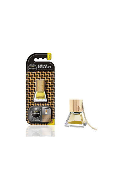 Aromacar معطر جو للسيارة برائحة خشب الكريستال الذهبي 7 مل
