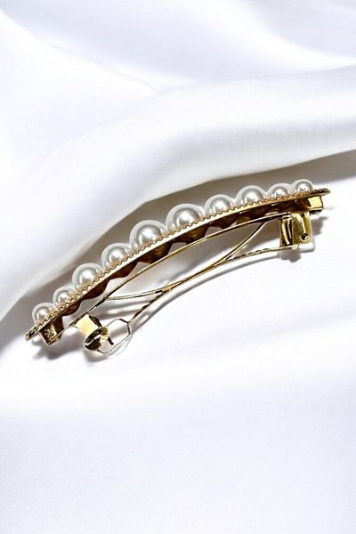 PETEK AKSESUAR Pearl Automatic Clips Hair Cip
