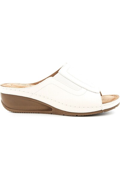 Muya White Eroso Anatomical Sole Women's Slippers