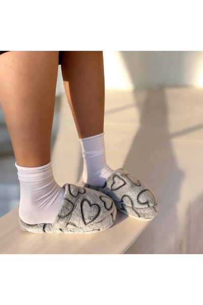 ZvM Women's Plush Washable Home Dowry Slippers