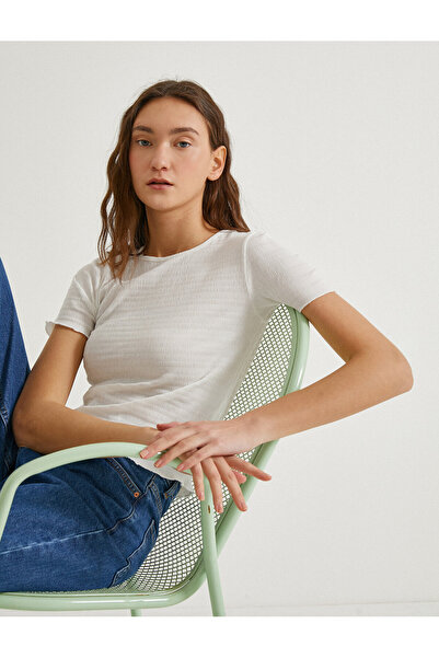 Koton Tricou alb pentru femei