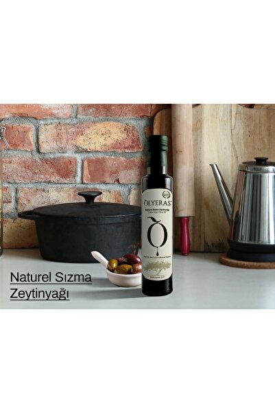 OLYERAS Zeytinyağ Naturel Sızma 0,25 Lt ,yoğun Ve Meyvemsi Tadın %100 Doğal L...