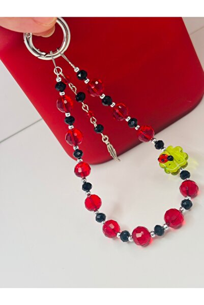 By Song Aksesuar Kristal Telefon Askısı , Telefon Charmı