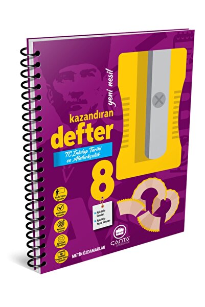 Çanta Yayınları 2024-2025 Müfredat 8.Sınıf Yeni Nesil Alıştıran İnkılap Tarih...