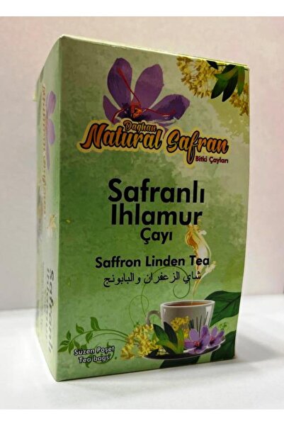 Dağhan Natural Safran Safranlı ve Ihlamurlu Çay '20 Süzen Poşet'