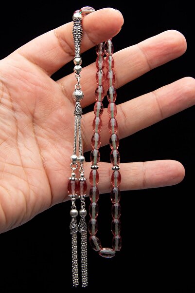 OTTOTESBİH 925 Ayar Gümüş Aksesuarlı 7 Renk Değiştiren 8mm Zultanit Sultan Taşı Tesbih